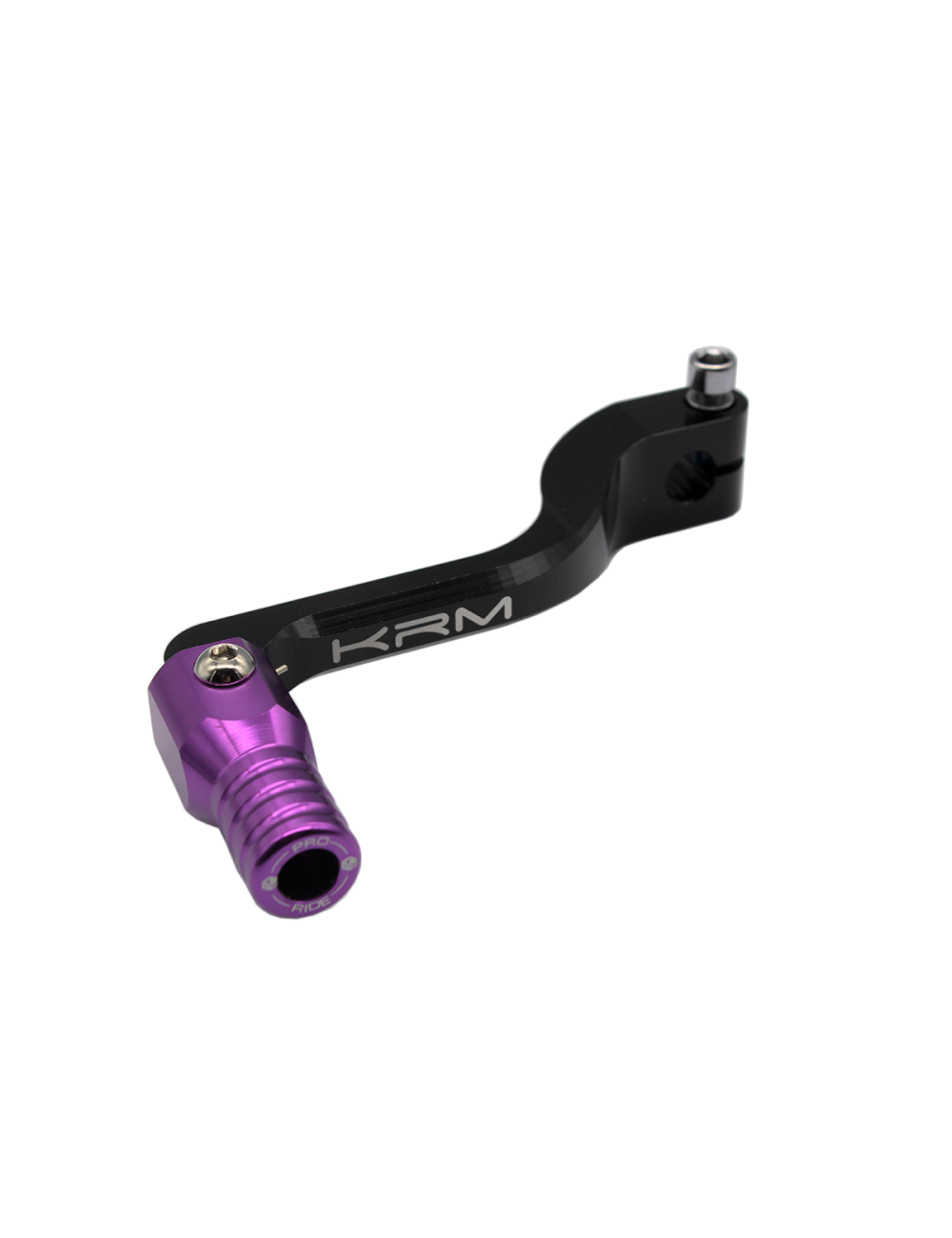 Sélecteur de vitesse KRM repliable noir/violet pour Derbi