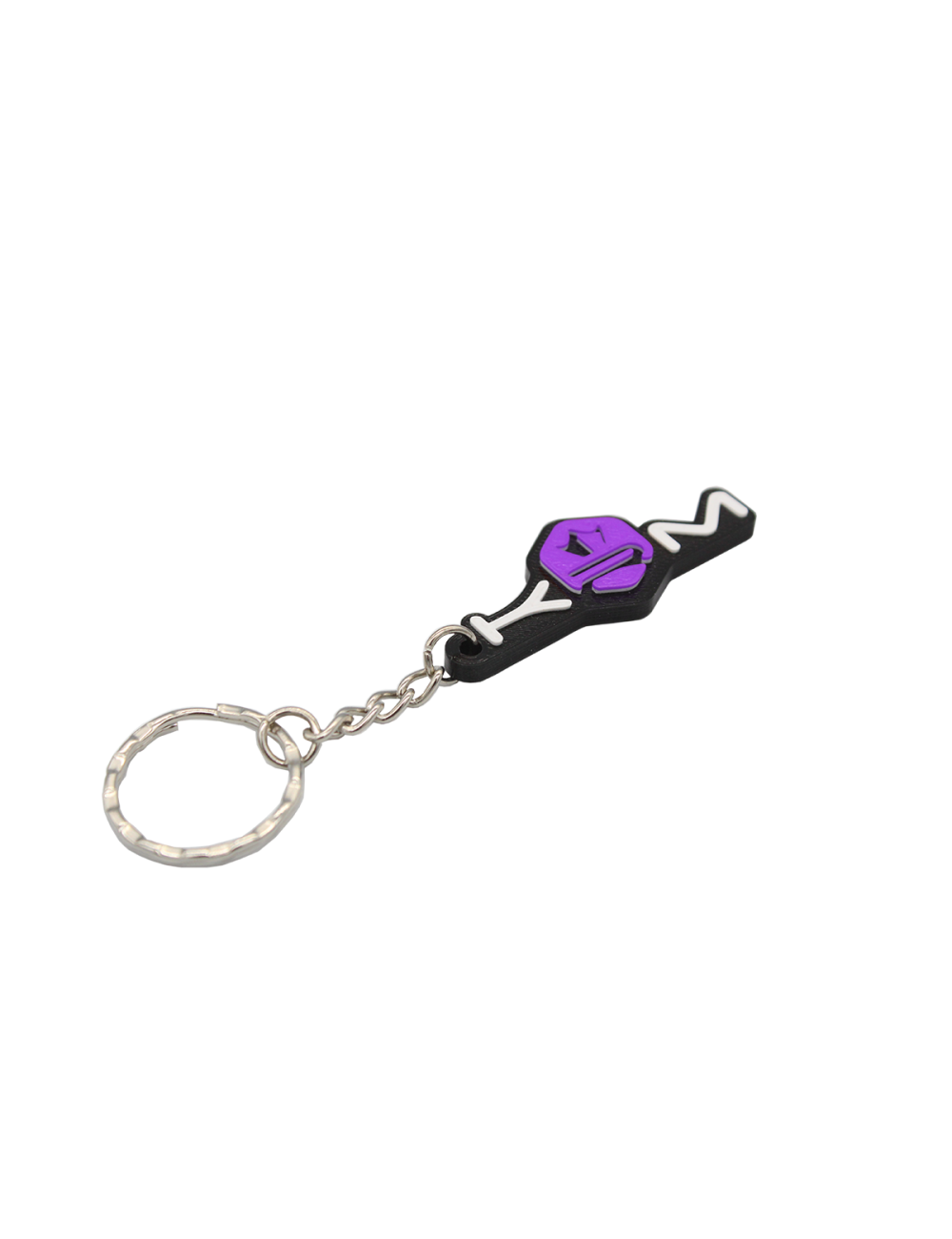 wisdompro Porte-clés de voiture en cristal pour femme, en cuir véritable,  accessoires avec strass et 2 anneaux pour clé de voiture – Violet :  : Mode