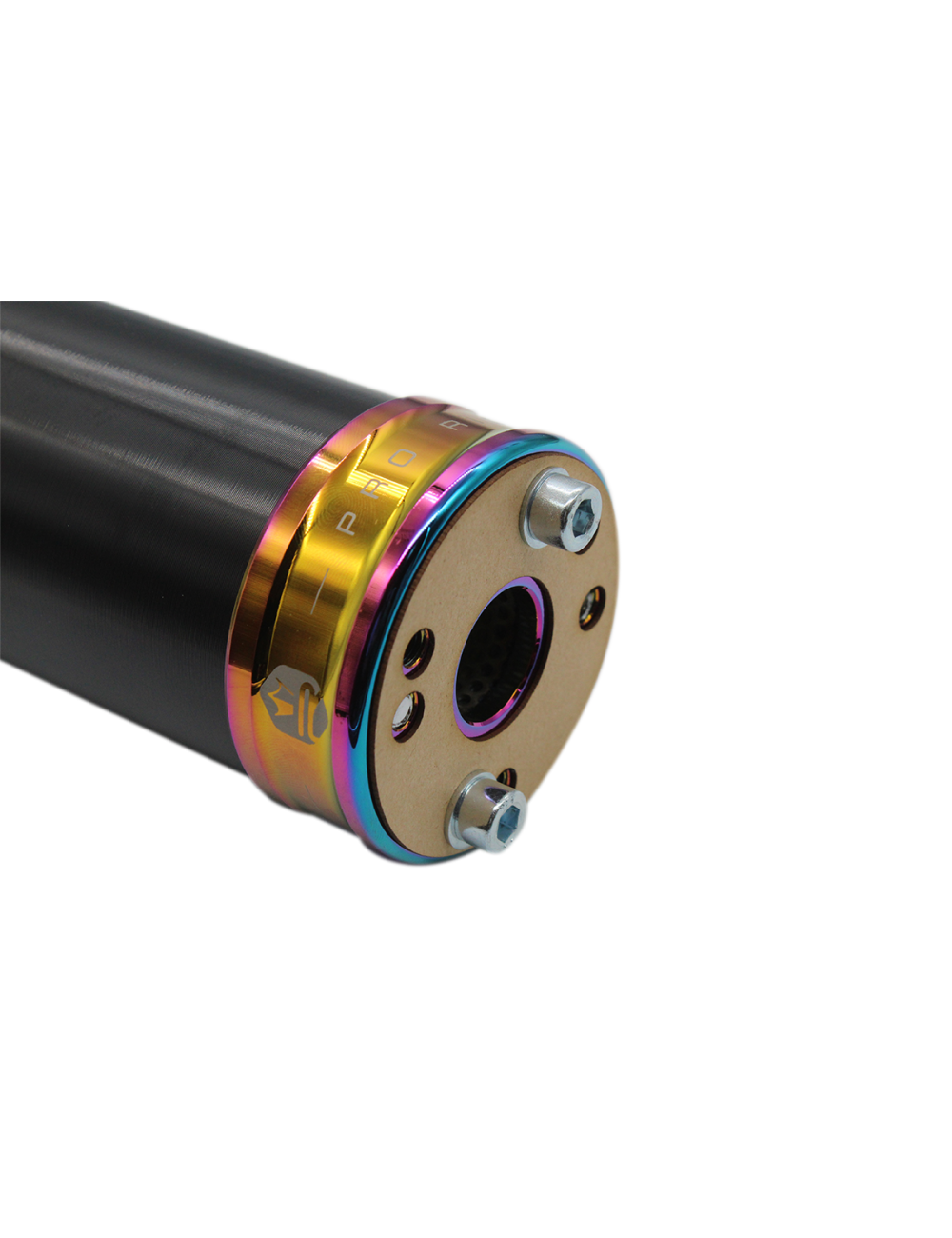 Silencieux D'échappement 4T Alu Noir Pour Ninja Sport - Neuf Avec Micro-rayures - Compatible Yamaha