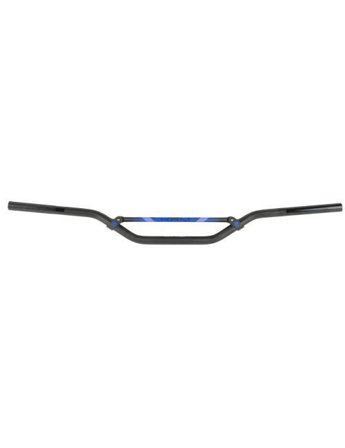 Guidon noir/bleu avec barre...