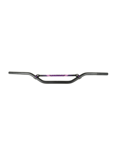 Guidon noir/violet avec...
