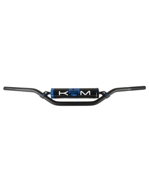 Guidon noir/bleu avec barre...