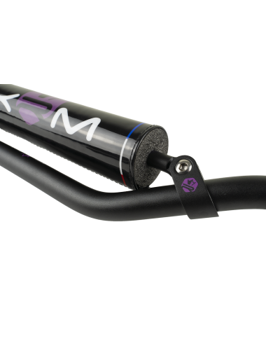 Guidon noir/violet avec...