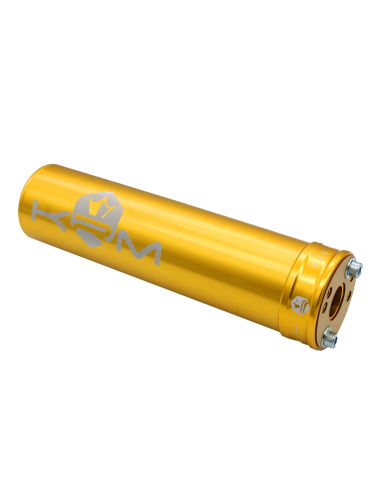 Silencieux KRM 70-90cc alu full or (défauts d'aspect)