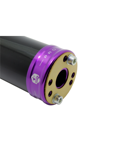 Silencieux KRM 70-90cc alu violet (défauts d'aspect)