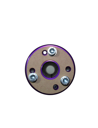 Silencieux KRM 70-90cc alu violet (défauts d'aspect)