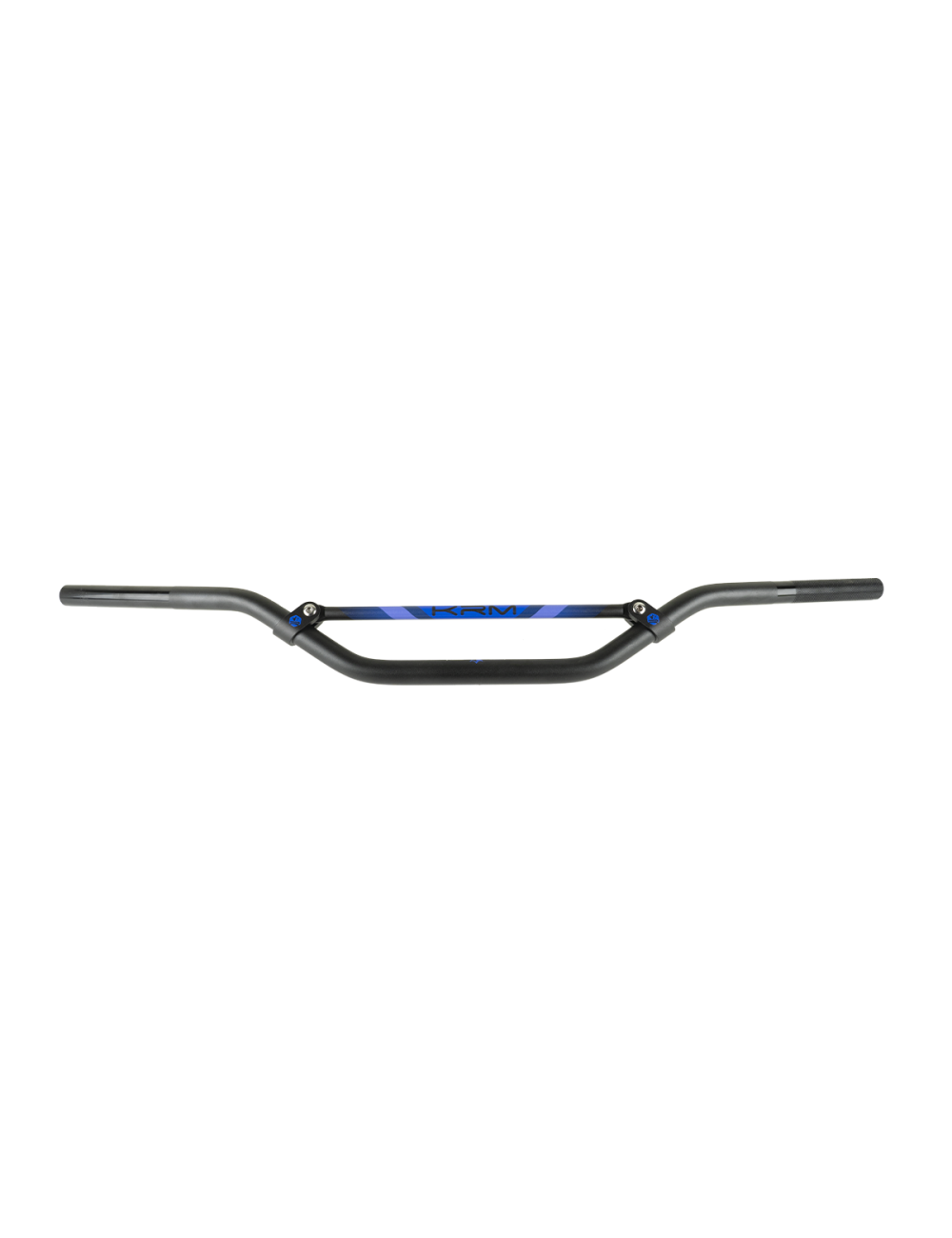 Guidon noir/bleu avec barre KRM Pro Ride sans mousse (défaut d'aspect)