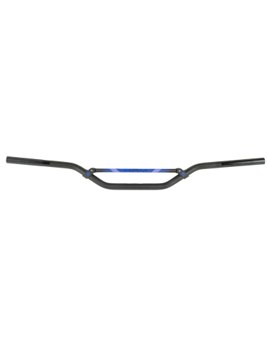 Guidon noir/bleu avec barre KRM Pro Ride sans mousse (défaut d'aspect)