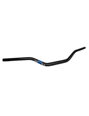 Guidon noir/bleu gros diamètre KRM Pro Ride sans mousse (défauts d'aspect)