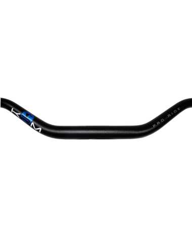 Guidon noir/bleu gros diamètre KRM Pro Ride sans mousse (défauts d'aspect)