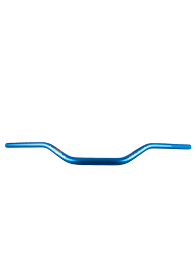 Guidon full bleu et holographique gros diamètre KRM Pro Ride sans mousse (défauts d'aspect)