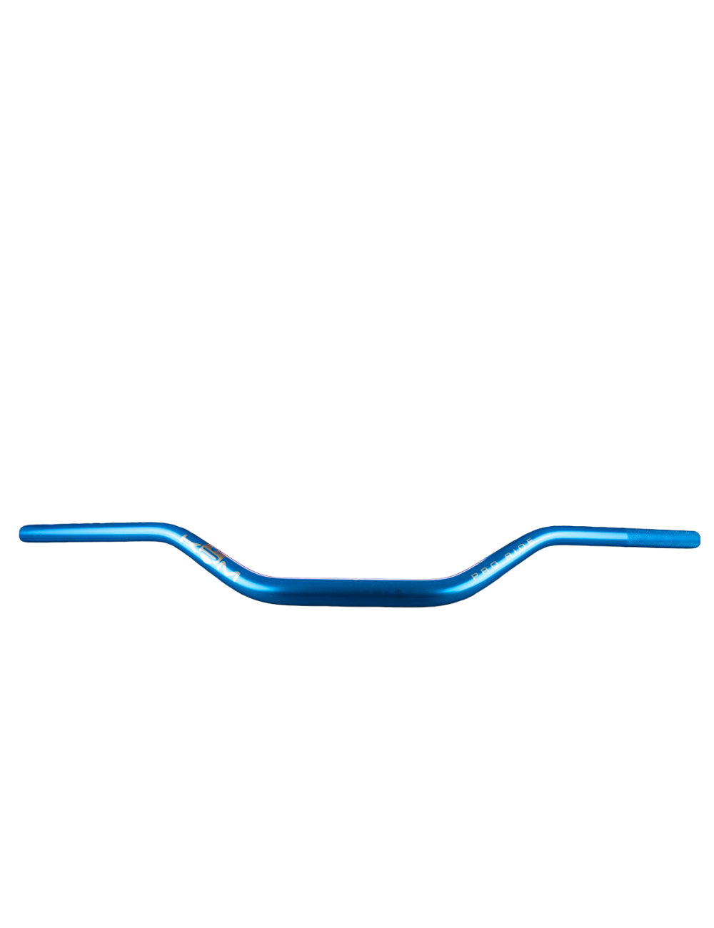Guidon full bleu et holographique gros diamètre KRM Pro Ride sans mousse (défauts d'aspect)