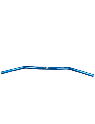 Guidon full bleu et holographique gros diamètre KRM Pro Ride sans mousse (défauts d'aspect)