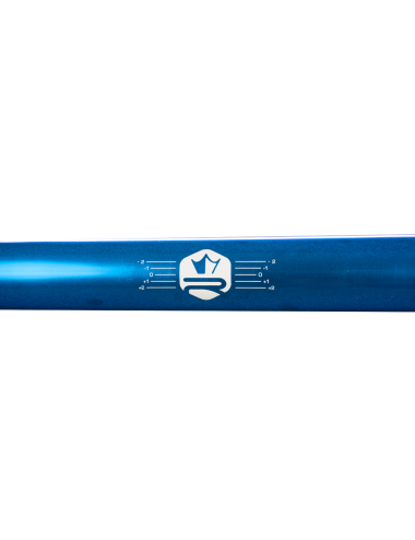 Guidon full bleu et holographique gros diamètre KRM Pro Ride sans mousse (défauts d'aspect)