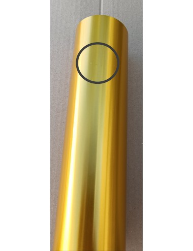 Tube (enveloppe) de silencieux KRM or (défauts d'aspect)