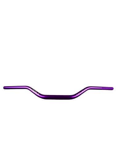 Guidon full violet et holographique gros diamètre KRM Pro Ride sans mousse (défauts d'aspect)