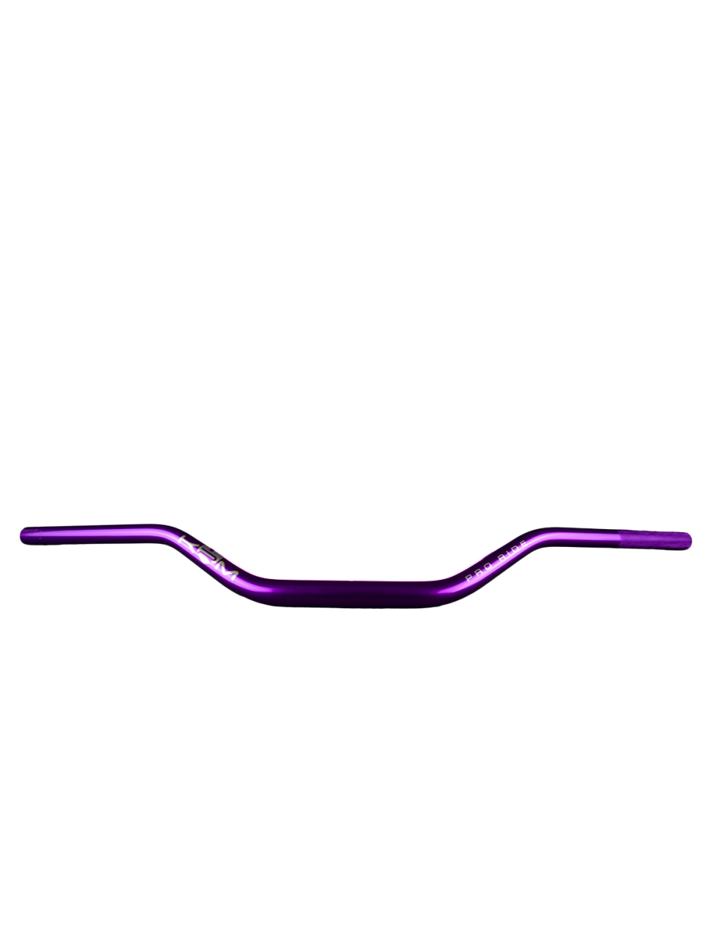 Guidon full violet et holographique gros diamètre KRM Pro Ride sans mousse (défauts d'aspect)