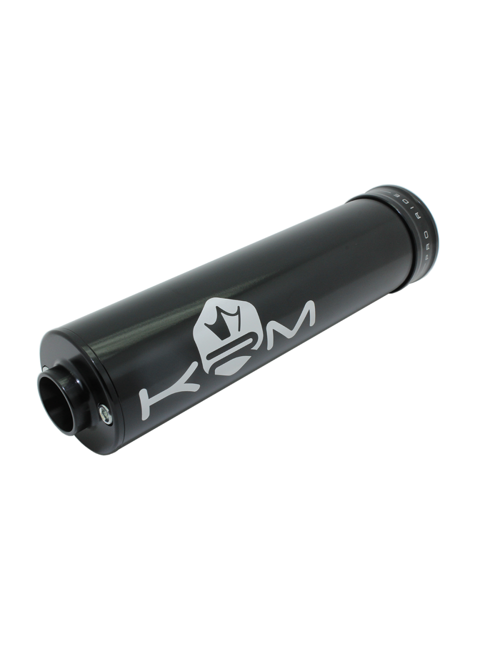 Silencieux KRM 90-110cc alu noir (défauts d'aspect)