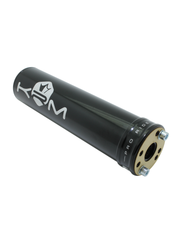 Silencieux KRM 90-110cc alu noir (défauts d'aspect)