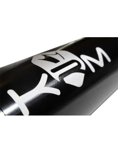 Silencieux KRM 90-110cc alu noir (défauts d'aspect)