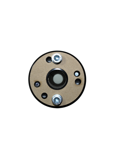 Silencieux KRM 90-110cc alu noir (défauts d'aspect)