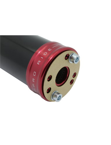 Silencieux KRM 70-90cc alu rouge (défauts d'aspect)