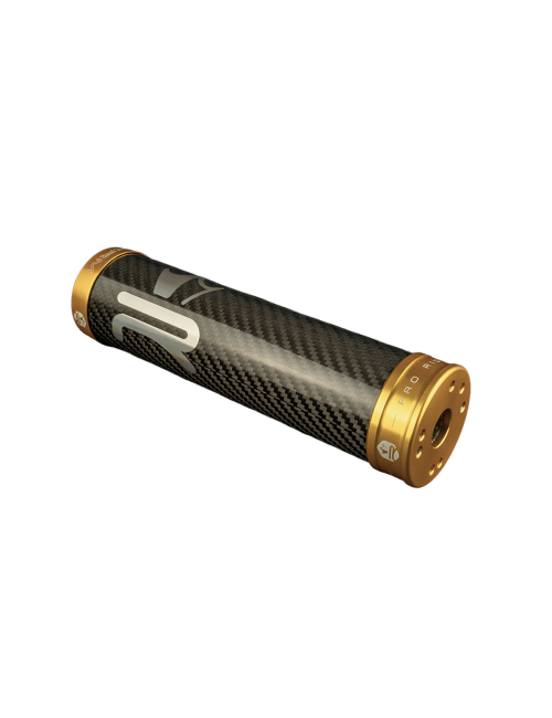 Silencieux KRM carbone/holographique 70-90cc or