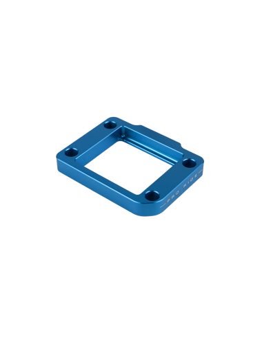 Cale d'admission AM6 10mm taillée masse V2 bleue