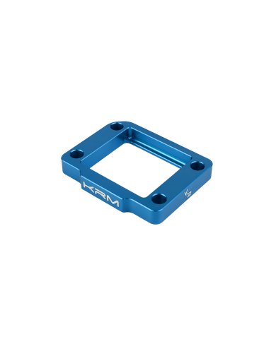 Cale d'admission AM6 10mm taillée masse V2 bleue