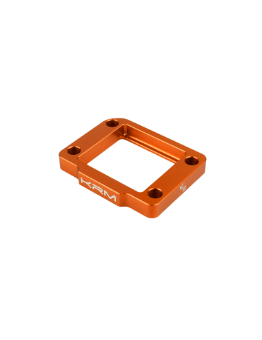 Cale d'admission AM6 10mm taillée masse V2 orange