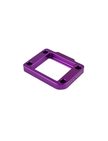 Cale d'admission AM6 10mm taillée masse V2 violette