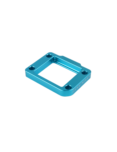 Cale d'admission AM6 10mm taillée masse V2 turquoise