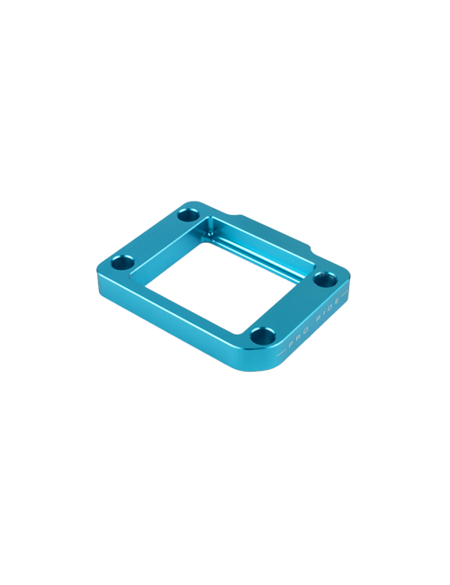 Cale d'admission AM6 10mm taillée masse V2 turquoise