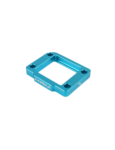 Cale d'admission AM6 10mm taillée masse V2 turquoise