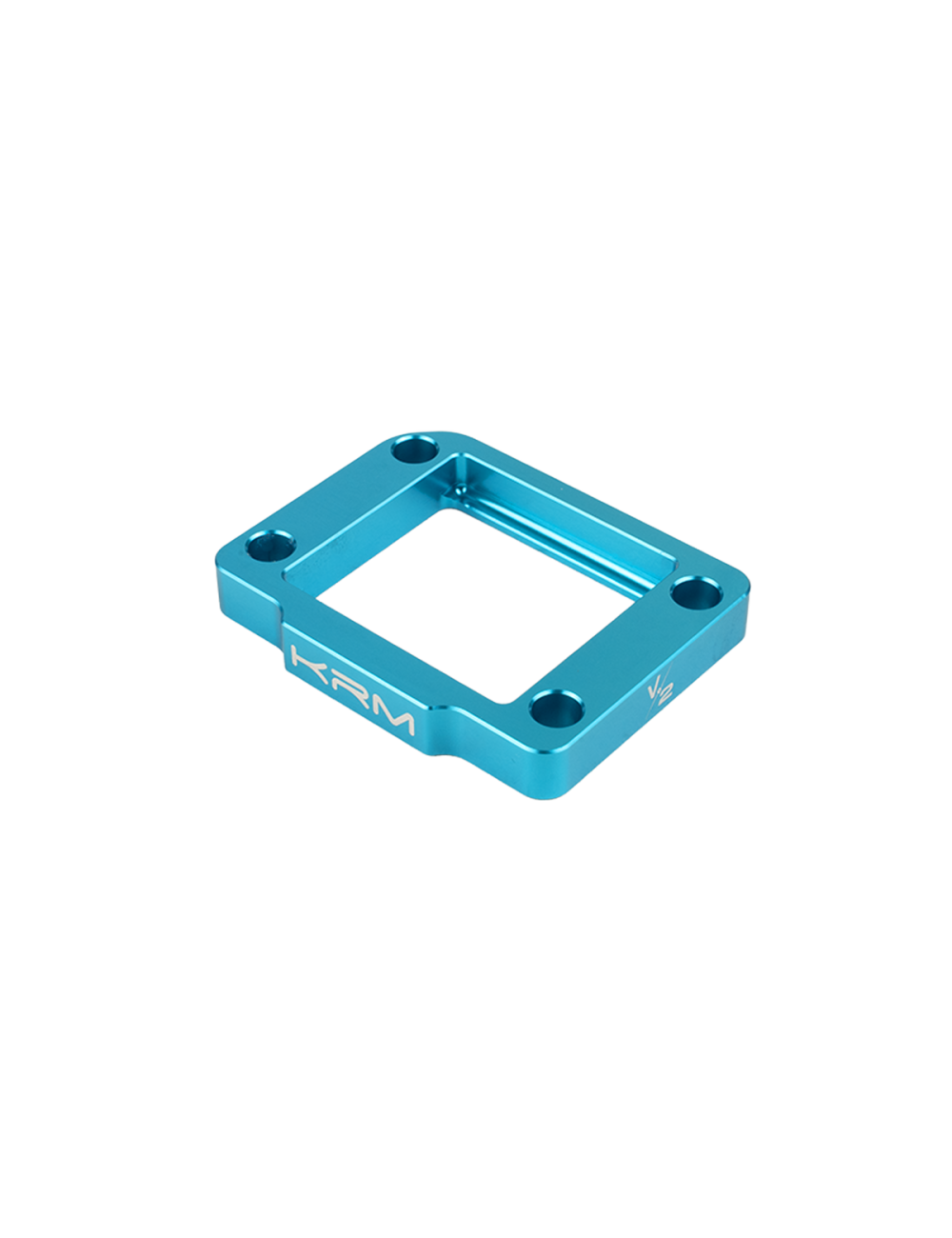 Cale d'admission AM6 10mm taillée masse V2 turquoise