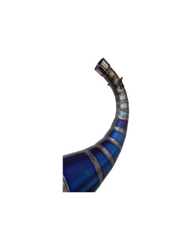 Pot KRM 70-78cc Derbi titane bleu/violet