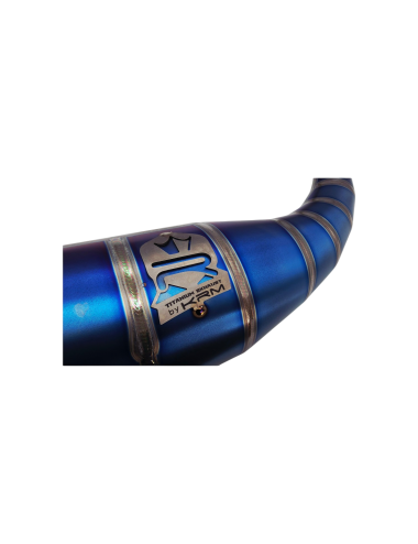 Pot KRM 70-78cc Derbi titane bleu/violet