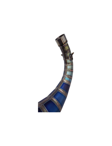 Pot KRM 70-78cc Derbi titane bleu/violet