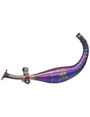 Pot KRM 70-80cc AM6 titane néochrome violet/bleu