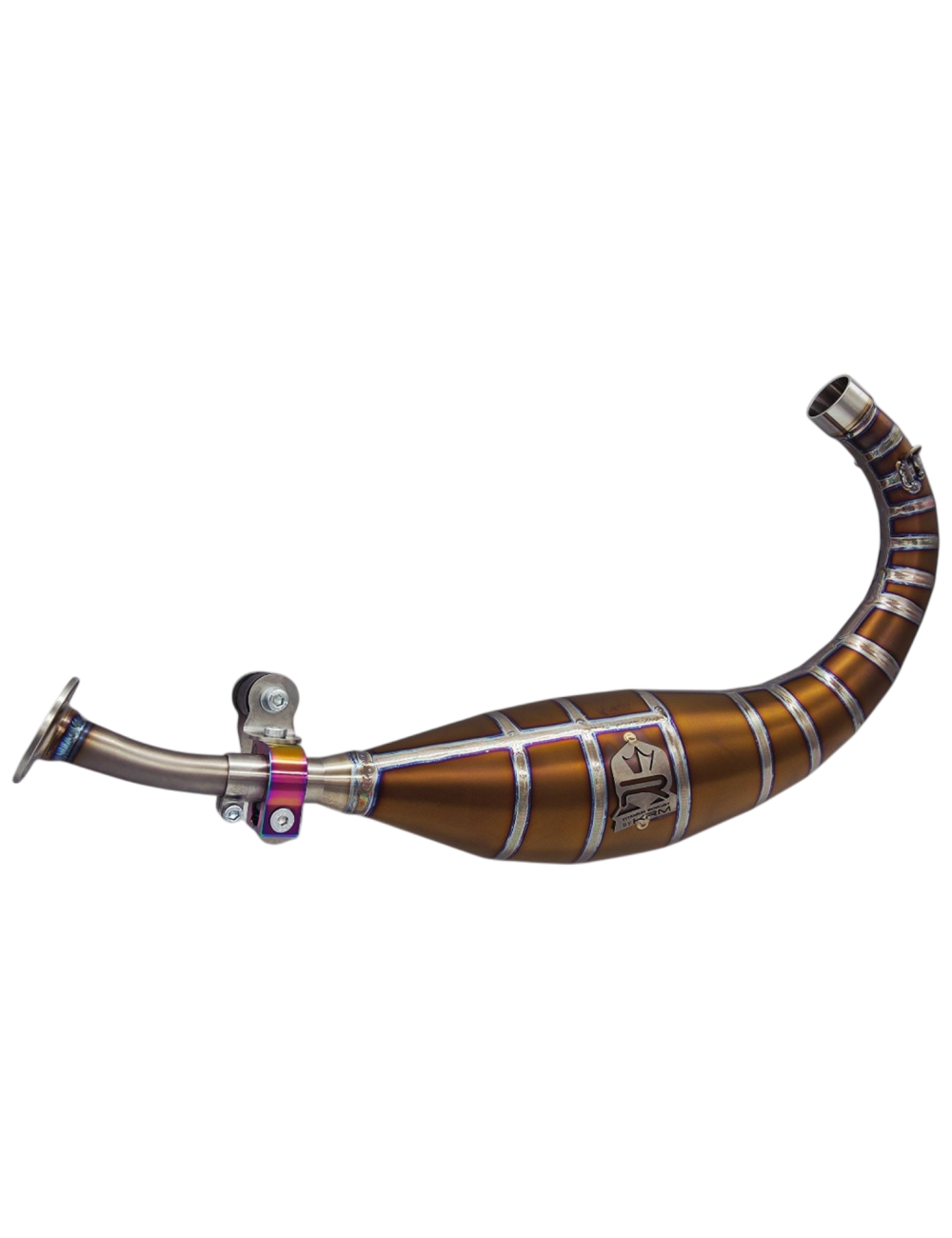 Pot KRM 70-78cc Derbi titane bronze