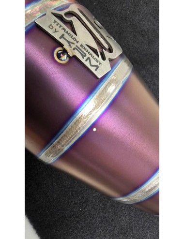 Pot KRM 80-90cc AM6 titane violet (défaut d'aspect)