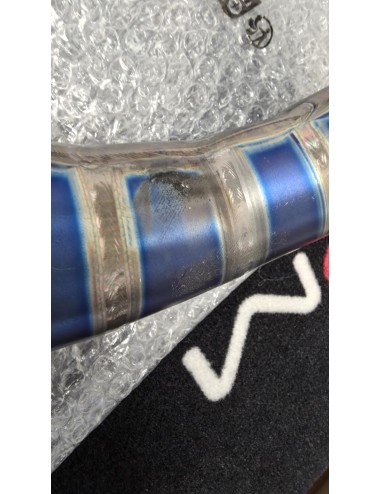 Pot KRM 80-90cc AM6 titane bleu (défaut d'aspect)