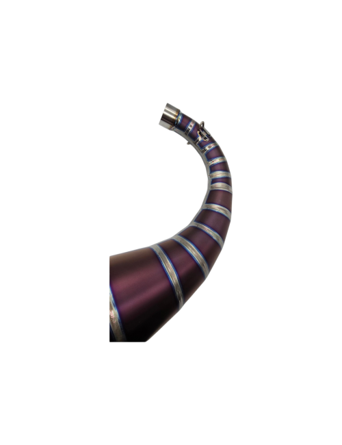 Pot KRM 70-78cc Derbi titane violet (défauts d'aspect)