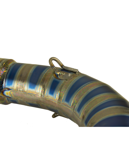 Pot KRM 70-78cc Derbi titane Bleu (défauts d'aspect)