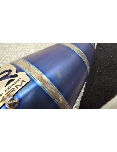 Pot KRM 70-78cc Derbi titane Bleu (défauts d'aspect)