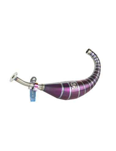 Pot KRM 100-115cc Derbi titane violet (défauts d'aspect)