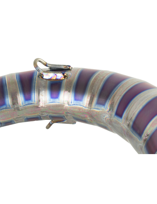 Pot KRM 100-115cc Derbi titane violet (défauts d'aspect)