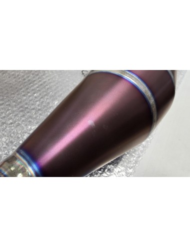 Pot KRM 100-115cc Derbi titane violet (défauts d'aspect)