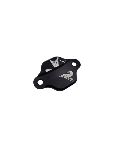 Base pour obturateur de pompe à huile bicolore Derbi-AM6 KRM noire