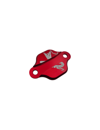 Base pour obturateur de pompe à huile bicolore Derbi-AM6 KRM rouge